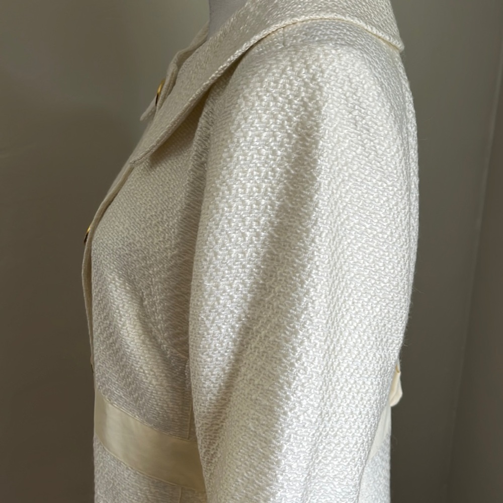 BANANA REPUBLIC Wool Blend Trench Coat - Picture 11 of 14